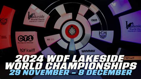 bdo lakeside|2024 WDF Lakeside World Championships .